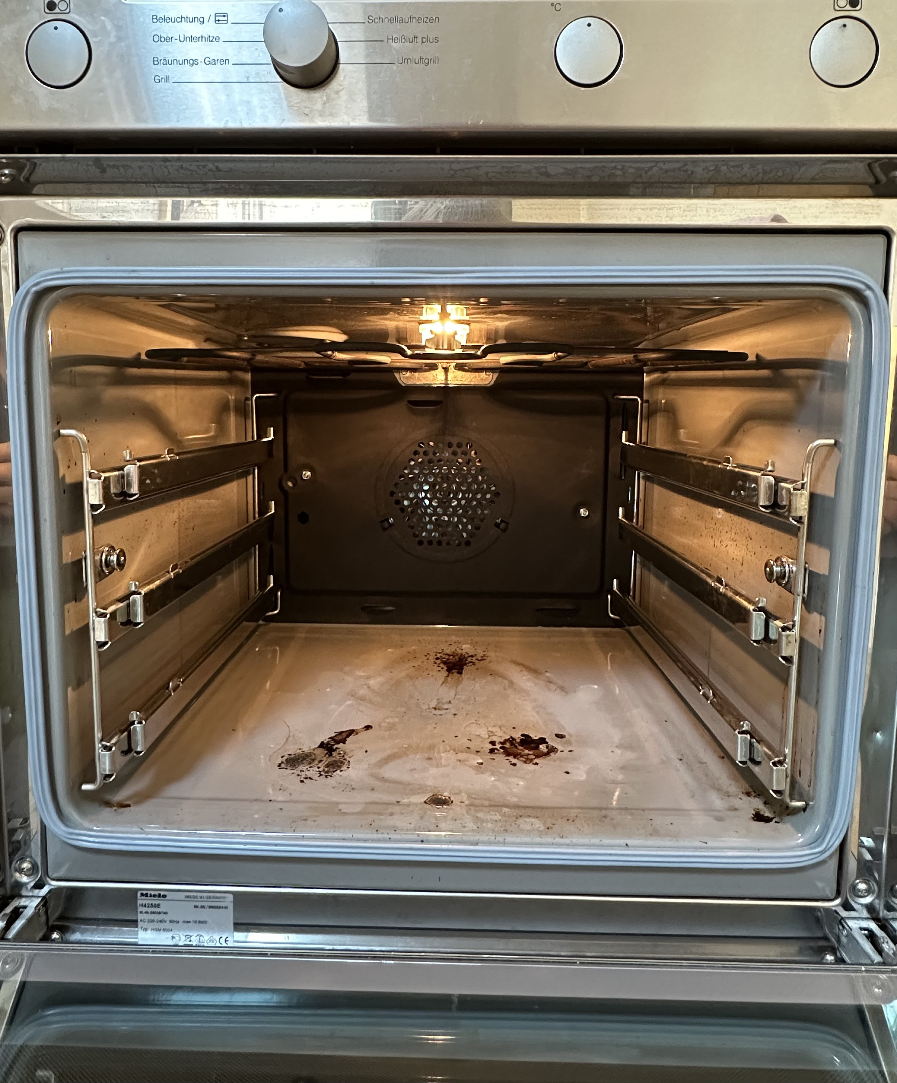 Before photo for Oven Cleaning